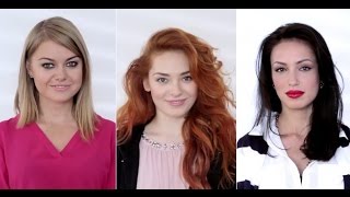 Чем отличается макияж для блондинки, брюнетки и рыжей - Видео онлайн