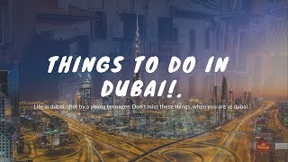 preview picture of video 'Things to do in Dubai city | DUBAI TRAVEL |  travel vlog'