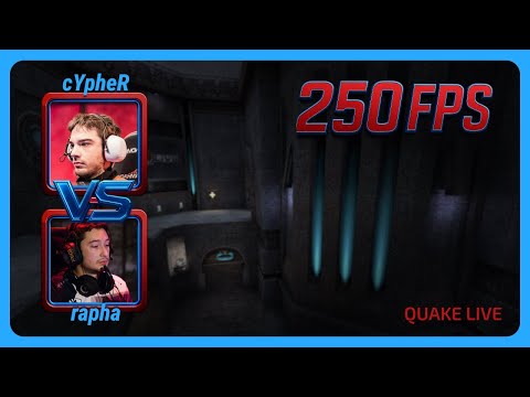 cypher vs rapha | 250FPS Quake Season 4 | BO3 | Quake Live