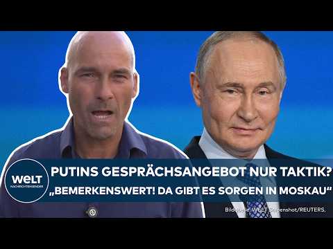 MOSKAU: Wladimir Putin bietet direkte Gespräche an! Waffenruhe-Deal als Anstoß! Alles nur Taktik?
