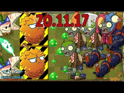 Fall Food Fight 🦃 Piñata Party [November 20, 2017] 🌻 Plants vs Zombies 2