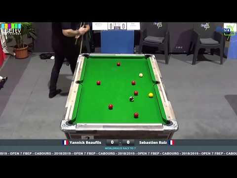 18/19 - FBEP - OPEN 7 - CABOURG -  FINALE CLUB FRANCE - BEAUFILS VS RUIZ