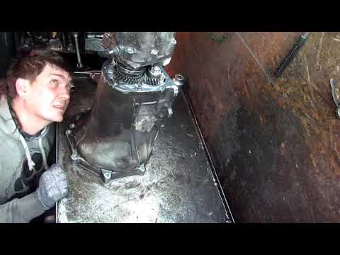 Мицубиси Поджеро. Ремонт Коробки передач .часть 3 сбор