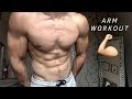 MY GYM ROUTINE | ARM WORKOUT W/ 15 YEAR OLD BODYBUILDER