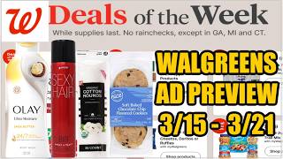 WALGREENS AD PREVIEW (3/15 - 3/21)
