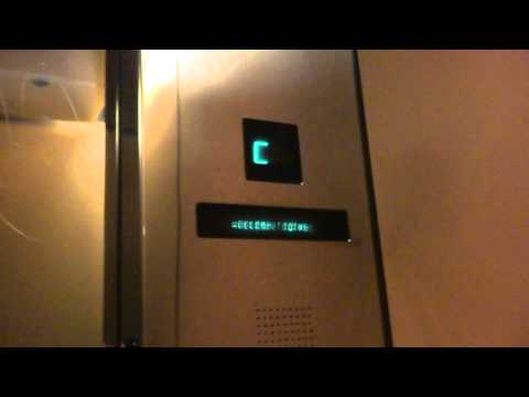 Otis Hydraulic shuttle elevator @ Cityplace tower Dallas TX with voice issue