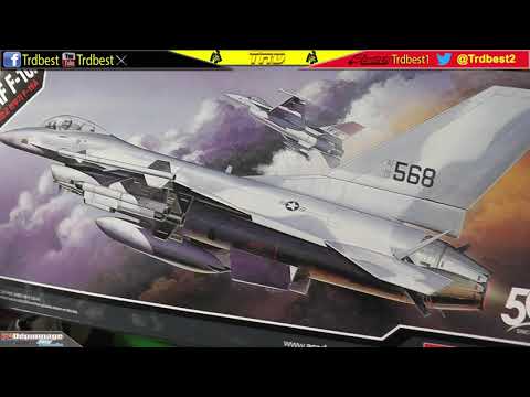 Building Academy USAF F-16A 1/72 Scale [Fr/En]