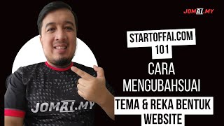 Download lagu STARTOFFAI 101 - Cara Mengubahsuai Tema & Reka Bentuk Website AI mp3