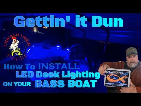Gettin' it Dun (S2, Ep 18) How to Install LED Deck Lighting on Your Bass Boat