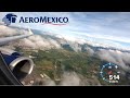 Despegue de Leon/Bajio (BJX) + Datos de velocidad GPS | AeroMexico | E190LR