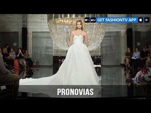 New York Bridal Fashion Week Fall/Winter 2018 - Pronovias | FashionTV