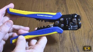 Haisstronica Self-Adjusting Automatic Wire Stripper, Cutter, Crimping- 10-24 AWG -WORKS GREAT!