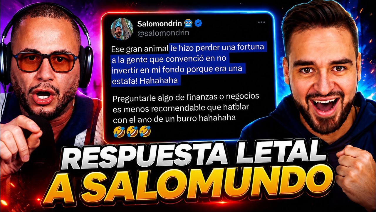 Salomundo Rompe El Silencio Sobre SU FRACASO