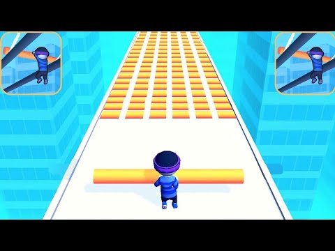 Tall Man Run | Monster Squad Rush | Fun Race 3D | Roof Rails Game - Max Level Gameplay Walkthrough