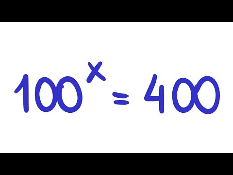 Equação Exponencial com Aplicação de Logaritmos