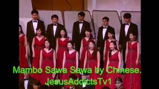 MAMBO SAWA SAWA by KOREANS Choir- JesusAddictsTv1-