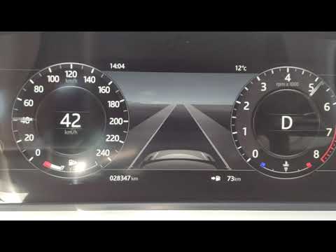 Range Rover Velar 2.0 Turbo  0-120 km/h acceleration