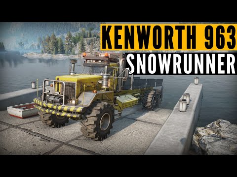 MEET the SnowRunner Season 10 KENWORTH 963
