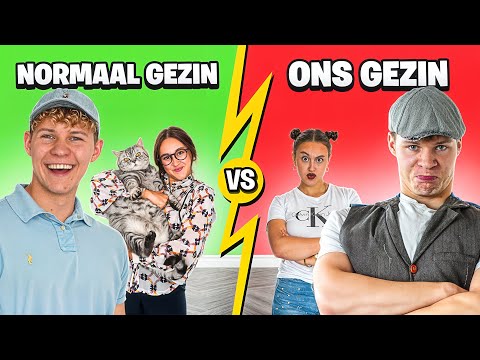 Normale Gezinnen VS Ons Gezin 👫 (Chaos😱)