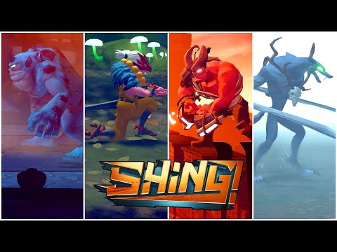 SHING! - All Boss Fights, All ENDINGS, & Credits (PS4 PRO)
