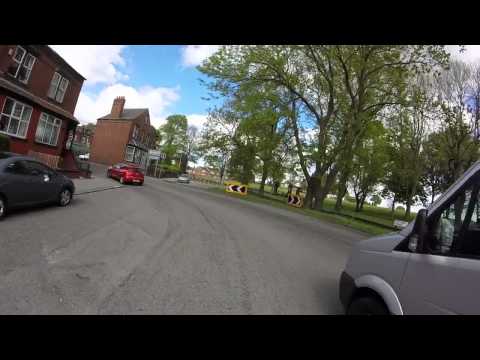 YY62PZP, Vale Services Limited. Daft MGIF on blind bend