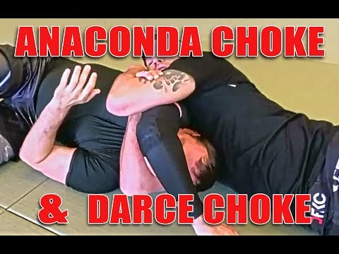 BJJ Chokes - How To Do The Anaconda Choke & The Darce Choke