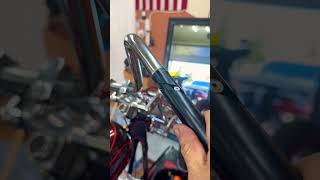 Internal throttle cable setup. #chopper #shovelhead #motorcycle