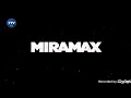 Miramax Logo 1998 With Sound Effects And 2010 Fanfare Without FILMS Text
