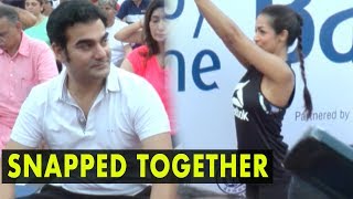 Malaika Arora And Arbaaz Khan Celebrate International Yoga Day Together