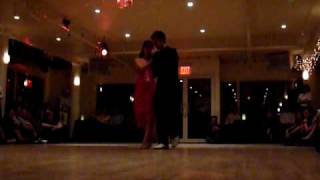 Rosa Corisco & Raphael Baron milonga performance at Tango Lounge