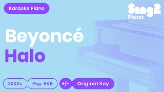 Beyoncé - Halo (Karaoke Piano)