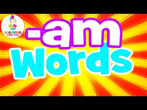 AM Words for Kids-Read -AM Words for Children (Word Families Series)