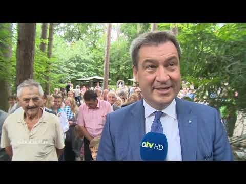 Besuch von Markus Söder vom 08 08 2018