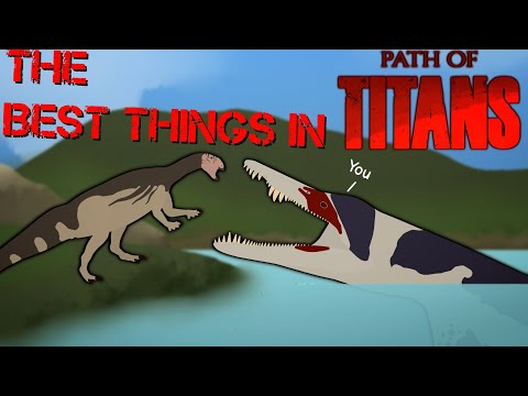The Best Things in Path of Titans ANIMATION (Stick Nodes)