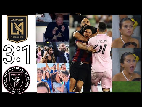 🤯Messi's Crazy fans, Selena Gomez, Prince Harry and other reactions: Los Angeles FC Vs Inter Miami