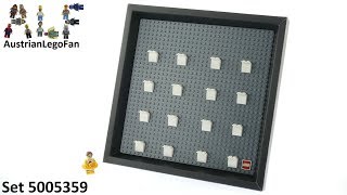 Lego Minifigure Collector Frame - Lego 5005359 Lego Speed Build Review by AustrianLegoFan