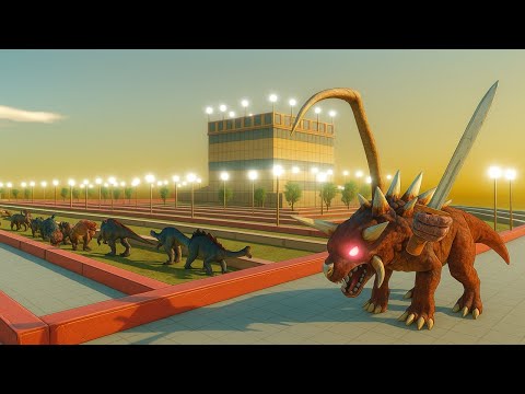 ESCAPE FROM ALIEN HELLHOUND #1 - ARBS - Animal Revolt Battle Simulator