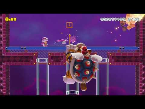 Bowser's Great Tower by Strolli 🍄 Super Mario Maker 2 😶 No Commentary　⚿aby