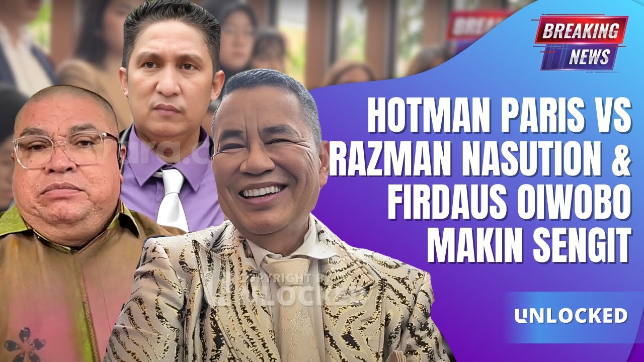 Panorama Sengit Antara Hotman Paris, Razman Nasution, dan Firdaus Oiwobo