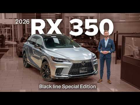 2026 Lexus RX 350 - What's new and should you buy one?! Featuring Blackline Special Edition