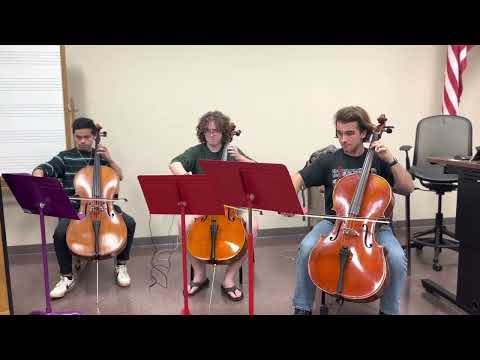 Suite Pour Trois Violoncelles, Lento (Mvmt IV), Fernand De La Tombelle