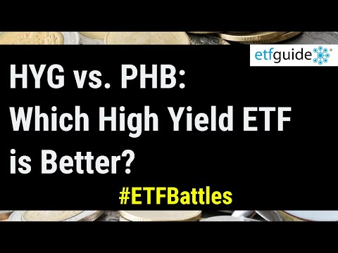ETF Battles: HYG vs. PHB - Which High Yield Bond ETF is Better?