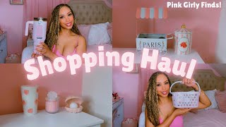 Pink Girly Shopping Haul Summer 2025