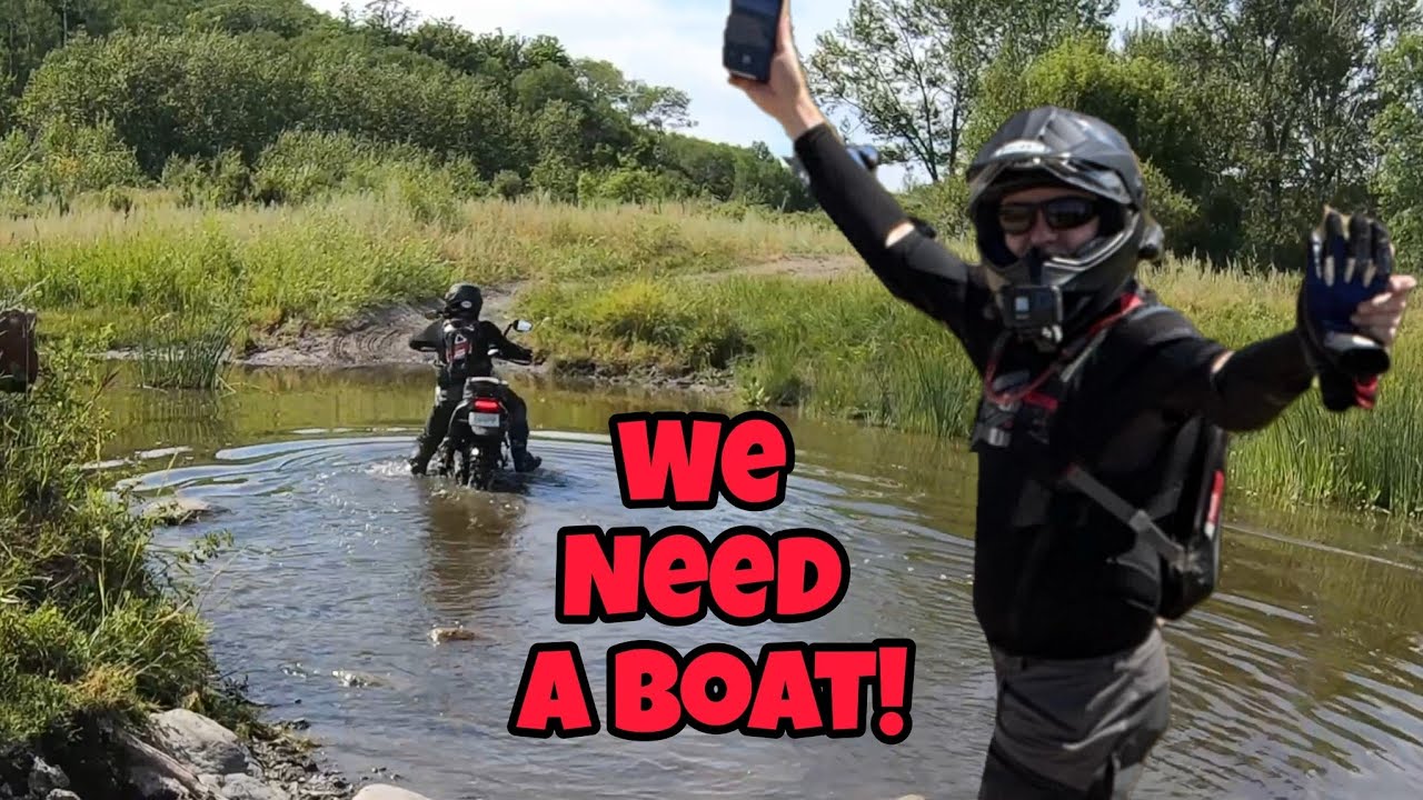 Saskatchewan ADV Tour — Deep Water Crossing