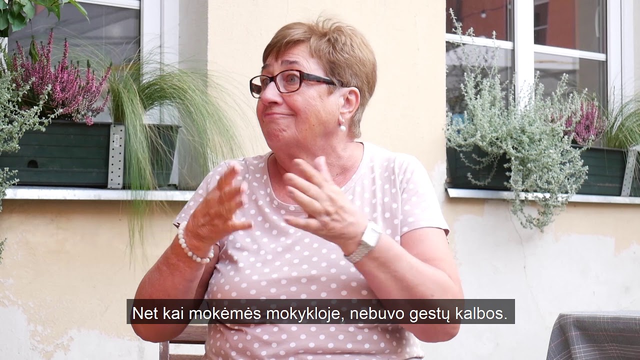 GESTŲ KALBOS TEISĖ SENJORAMS!