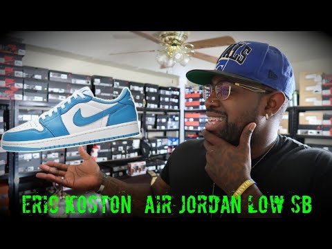 Eric Koston x AIR JORDAN 1 LOW SB * UNC JORDAN 1 LOW SB*