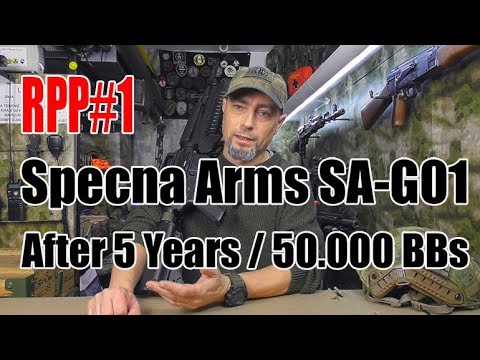 Specna Arms G01 - Test asg - Replika po przejściach#1 - ( przebieg 50k BBs ) Airsoft Trójmiasto
