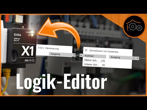 Logic of the Gira X1 - First steps, understanding the building blocks and adding new building blocks