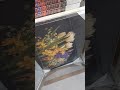 Video: Cuadro en lienzo ramo de flores fondo negro