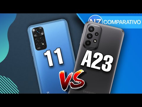 REDMI NOTE 11 VS A23 | Comparativo